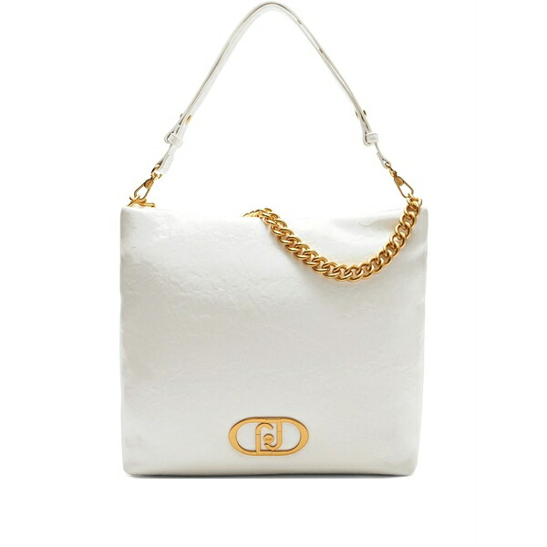 リュージョー レディース ショルダーバッグ 御徒面子 Lapuffy shoulder bag White