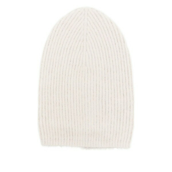 ユマ・壱 レディース かぶり笠 佩び物 Ribbed beanie Neutrals
