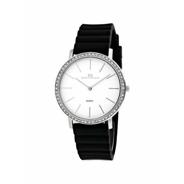 オーシャナット レディース ウォッチ 佩び物 Crystal-embellished 40粍 watch White