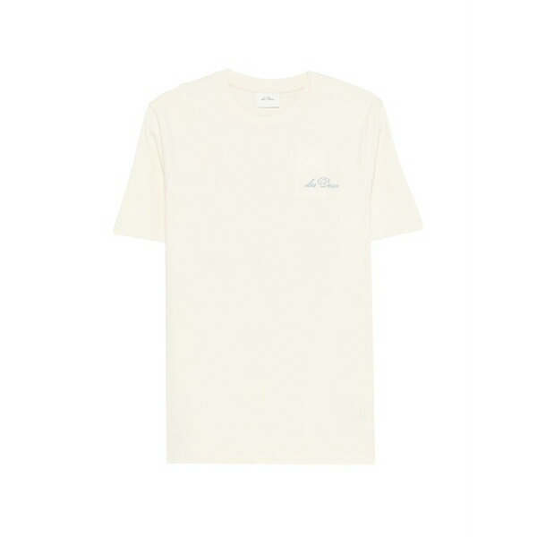 レ ドゥ メンズ ティーシャツ トップス Logo t-shirt Neutrals