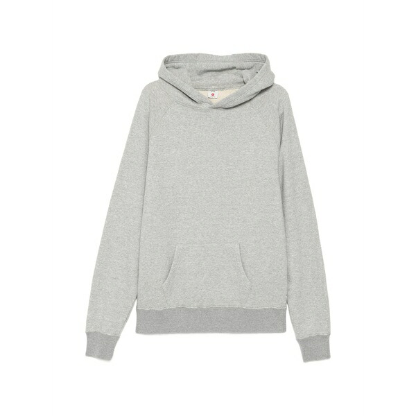 エドウィン メンズ パーカー・スウェットシャツ アウター Logo-patch hoodie Grey