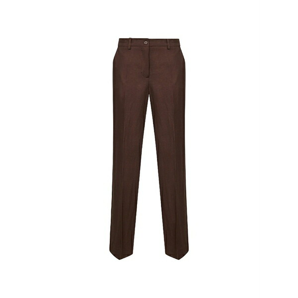 パロッシュ レディース 心地好いズボン下 ボトムス Wide leg trousers Brown