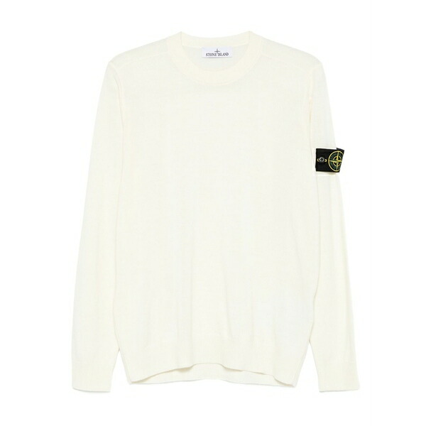 ストーンアイランド メンズ 編み物\u0026スウェーター アウター 5100071 patch-pocket wool sweater Neutrals