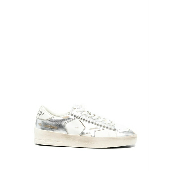 ゴールデングース レディース スニーカー シューズ Stardan laminated sneakers White