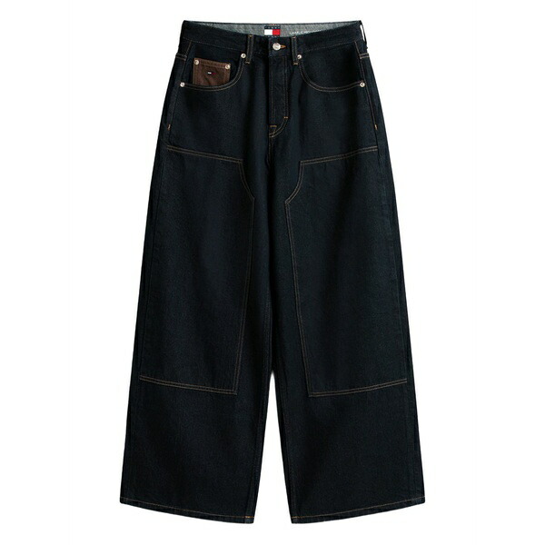 トミーヒルフィガー レディース ジーンズズボン下 ボトムス Panelled trousers Blue
