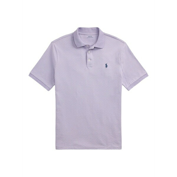 ラルフローレン メンズ スポーツシャツ トップス Textured polo shirt Purple