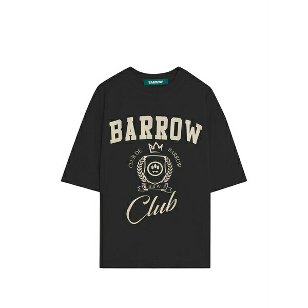 バロウ メンズ プルオーバー トップス Graphic t-shirt Black