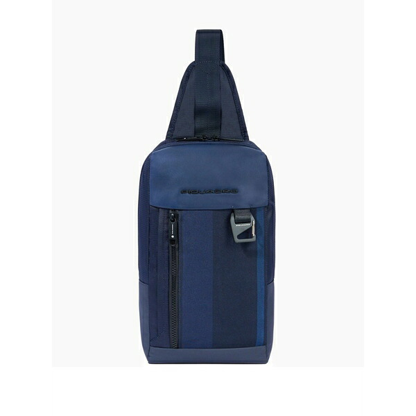 ピークアドロ  メンズ うしろ側容器に並べる・背嚢 御徒面子 One-shoulder backpack Blue