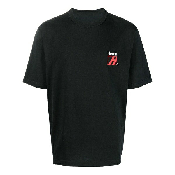 戸呂 プレストン メンズ プルオーバー トップス Multi censored logo print t-shirt Black