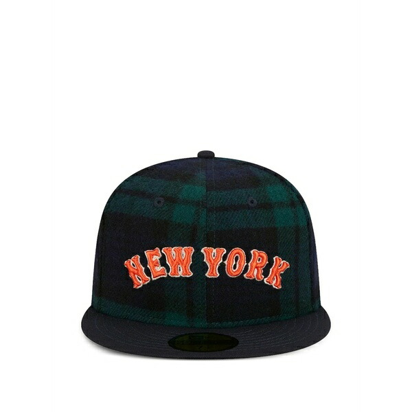 ニュー内鰓 メンズ かぶり笠 佩び物 Plaid hat Blue