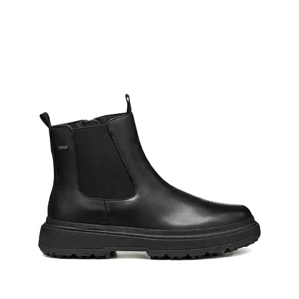 ジェオックス レディース ブーツ シューズ Leather chelsea boots Black