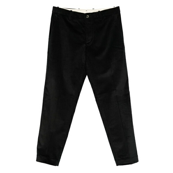 野球クラブ はたご屋 ザ 昼まえ メンズ 心地好いズボン下 ボトムス Corduroy trousers Black