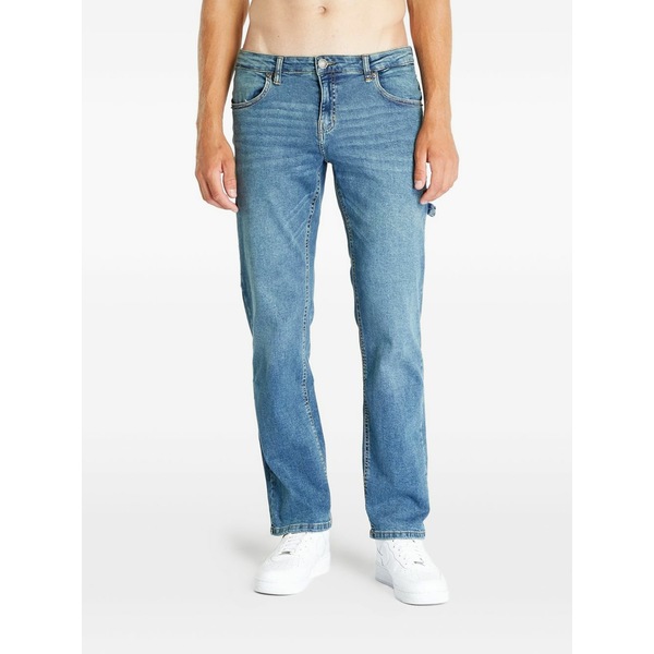アーバン クラシックス メンズ 心地よいズボン下 ボトムス  carpenter classic jeans Blue