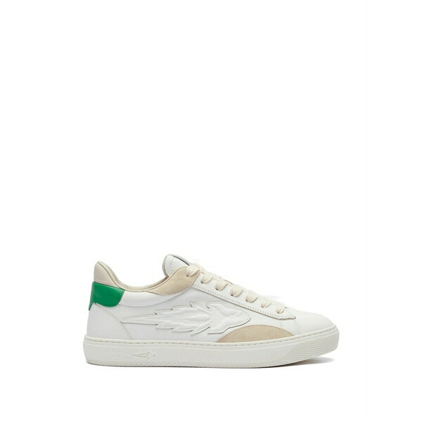 会社組織 ジャパン メンズ スニーカー シューズ Rocket appliqued sneakers White
