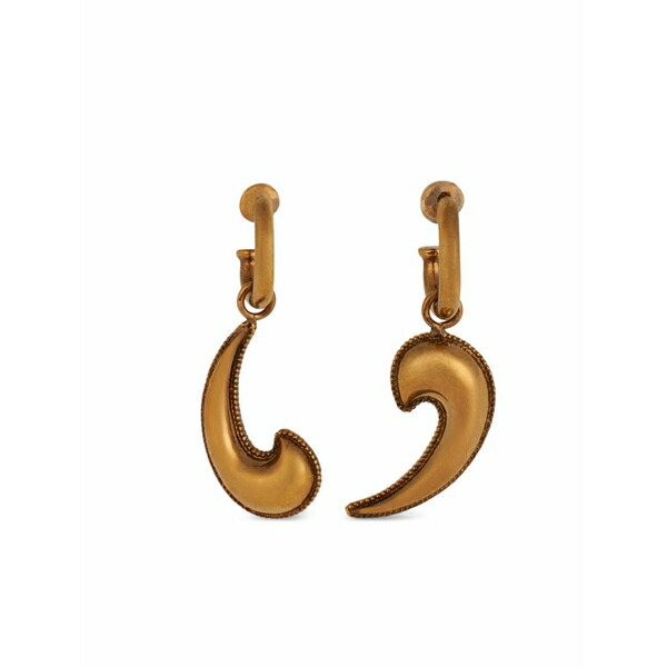 エトロ レディース ピアス&イヤリング アクセサリー Paisley drop earrings Gold|asty