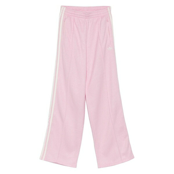 アディダス レディース 心地よいズボン下 ボトムス Stripe detail trousers Pink