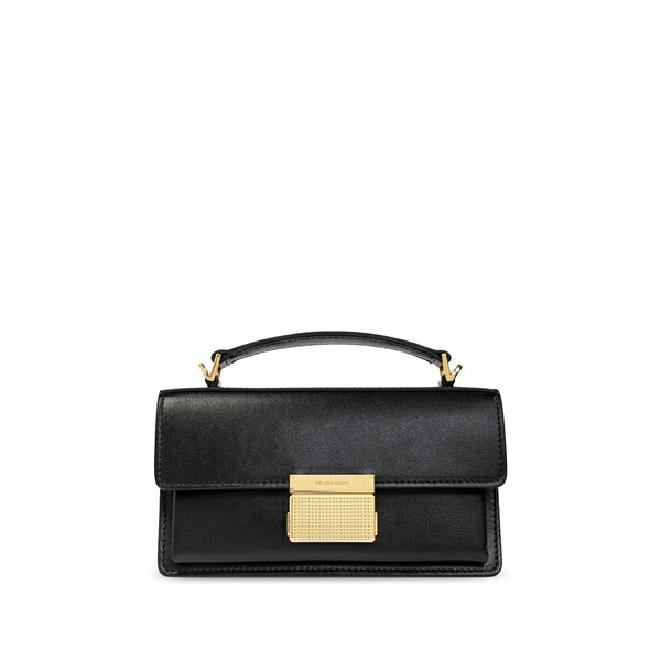 ゴールデングース レディース トートバッグ 御徒面子 Small venezia leather tote bag Black