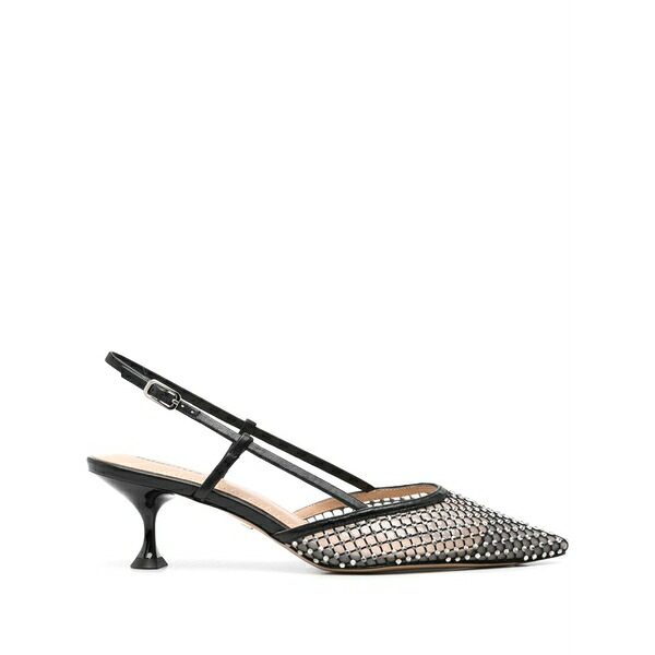 ローラはりつけ台 レディース パンプス シューズ 60粍 carmen pumps Black