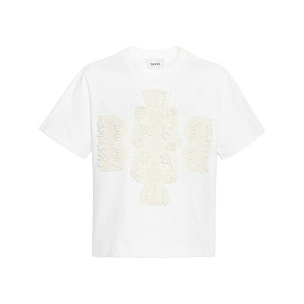 バリー レディース ティーシャツ トップス Embroidered-logo t-shirt  White