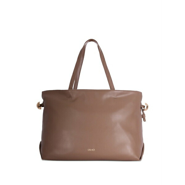 リュージョー レディース ショルダーバッグ 御徒面子 Drawstring shoulder bag Brown