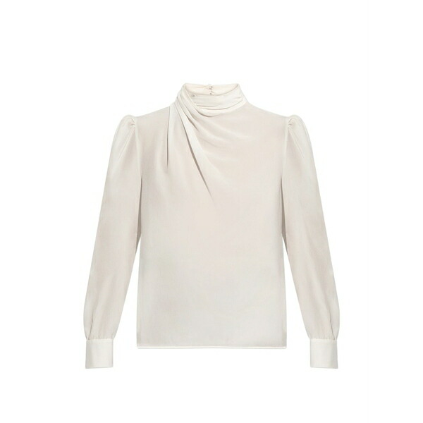 アレッサンドラ・リッチ レディース シャツ トップス Puff sleeve blouse White｜asty