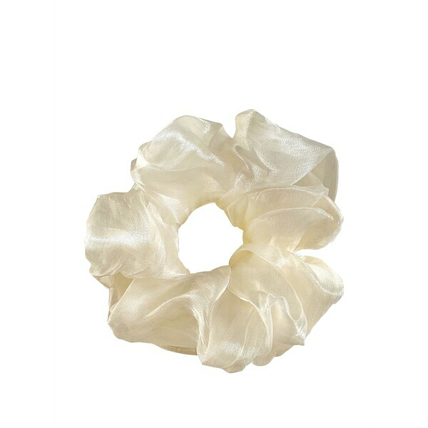 アニッサ ケルミッシュ レディース ヘアアクセサリー アクセサリー Organza scrunchie Neutrals｜asty