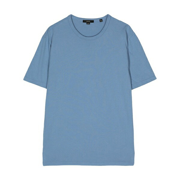 ヴィンス メンズ プルオーバー トップス Classic crew neck t-shirt Blue