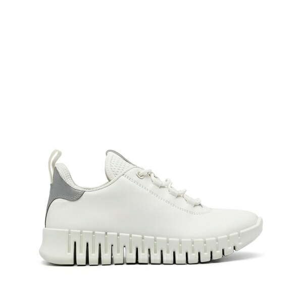 山びこ レディース スニーカー シューズ Gruuv  leather sneakers White