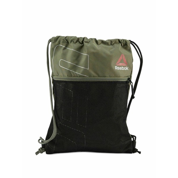 リーボック メンズ うしろ側容器に並べる・背嚢 御徒面子 Logo-print backpack Green