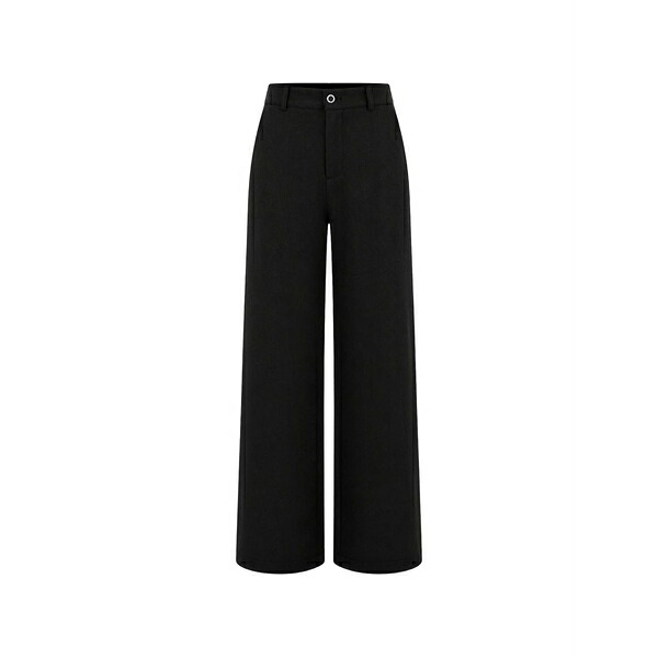 モーガンレーン レディース ジーンズズボン下 ボトムス Button-fastening jeans Black