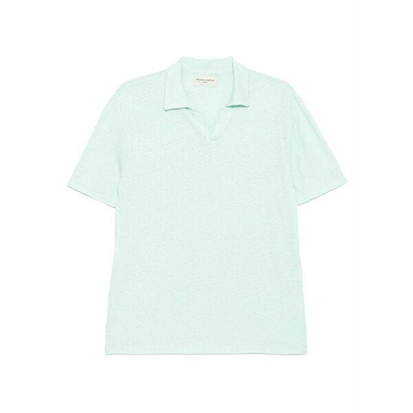 オフィシンジェネレール メンズ スポーツシャツ トップス Simon polo shirt Green