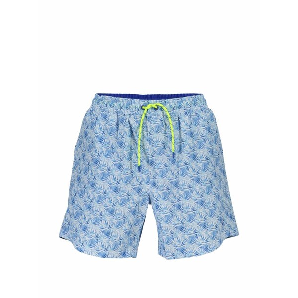 北の方大売り出し メンズ 心地よいズボン下 ボトムス Shell-print drawstring swim shorts Blue