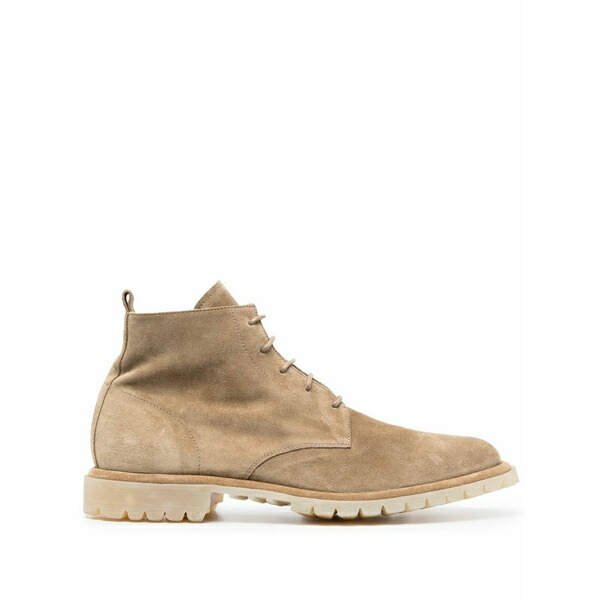 オフィチーネ 創造的 メンズ ブーツ シューズ Spectacular suede ankle boots Neutrals