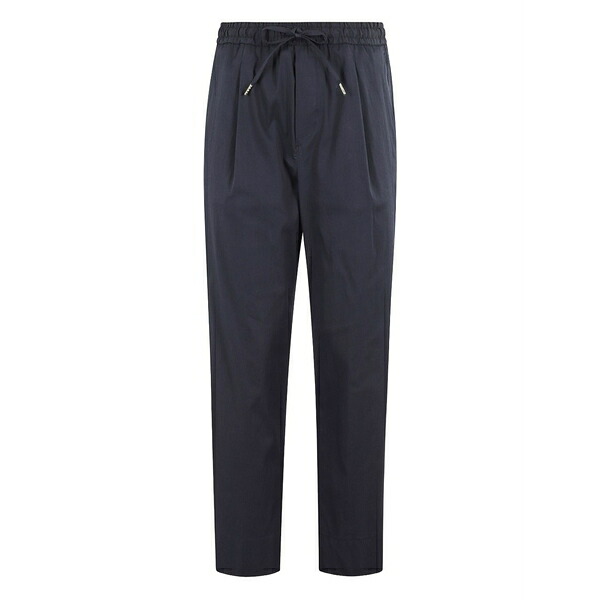 ブリ後ろ側 1949 レディース 心地よいズボン下 ボトムス Wimbledon drawstring-waist trousers Blue