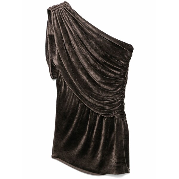 リックオウエンスリリーズ レディース シャツ トップス Amira top Brown｜asty