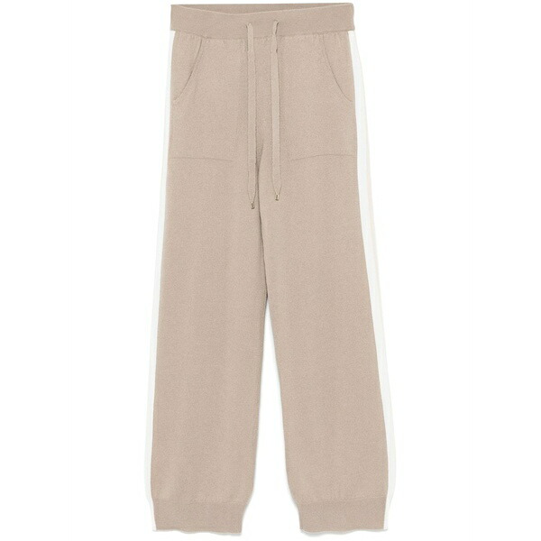 ロレーナアントニアッツィ レディース 心地好いズボン下 ボトムス Straight-leg drawstring sweatpants Brown