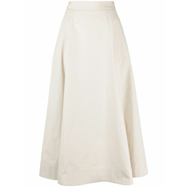 ロレーナアントニアッツィ レディース スコート ボトムス Pleated cotton MIDI skirt  Neutrals