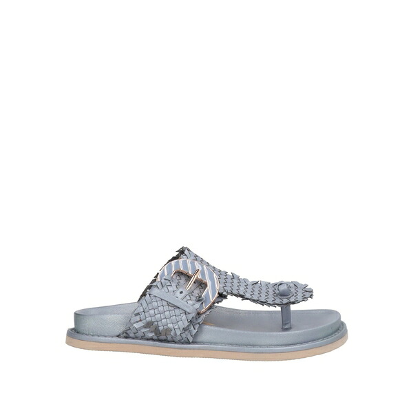 【送料無料】 エマヌエーレ ヴェー レディース サンダル シューズ Thong sandals Grey