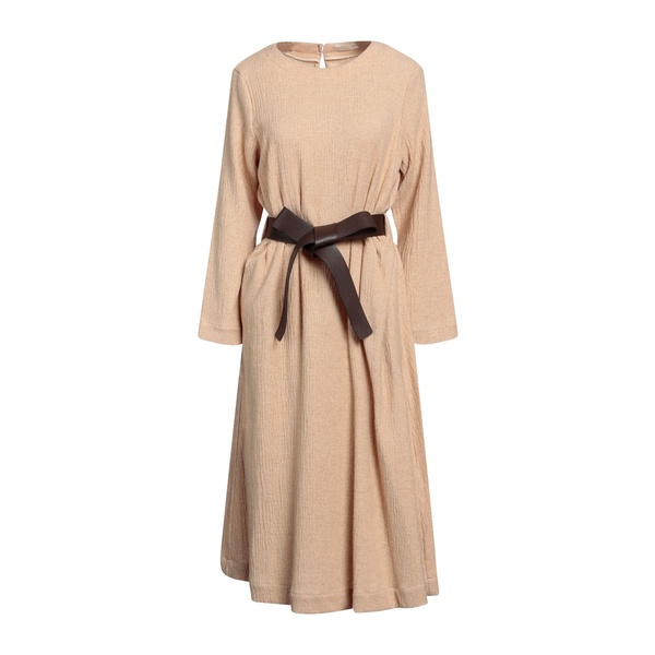 【送料無料】 モモン レディース ワンピース トップス Midi dresses Beige|asty
