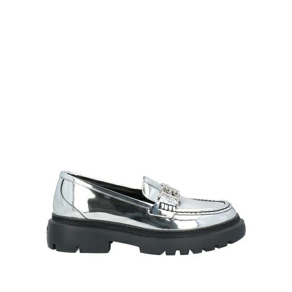 【貨物輸送無料】 バリー レディース スリッポン・ローファー シューズ Loafers Silver