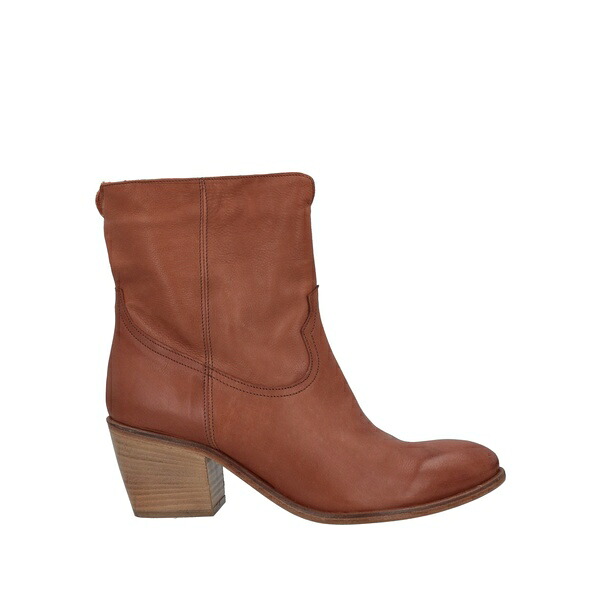 【送料無料】 キュリオシティ レディース ブーツ シューズ Ankle boots Brown｜asty