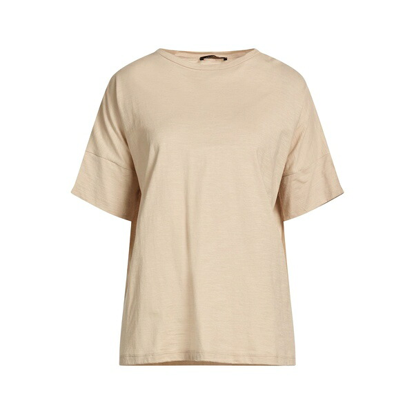 【送料無料】 アラゴナ レディース Tシャツ トップス T-shirts Beige｜asty