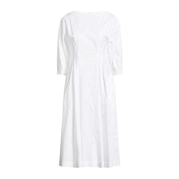 【貨物輸送無料】 ジェントリーポルトフィーノ レディース 衣装 トップス Midi dresses White ワンピーススーツ-レディースファッション-スーツ・セットアップ