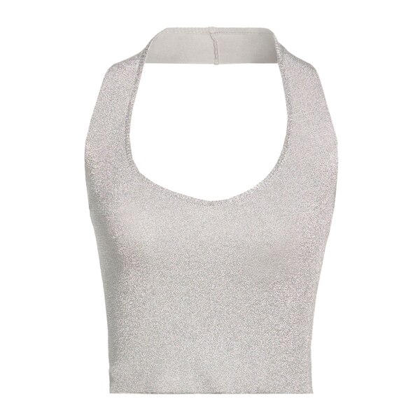 【送料無料】 フォルテ フォルテ レディース Tシャツ トップス Tops Silver|asty