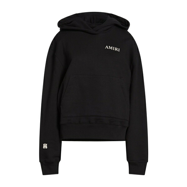 【貨物輸送無料】 アミリ レディース パーカー・スウェットシャツ アウター Sweatshirts Black
