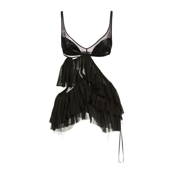 【送料無料】 ジ アティコ レディース Tシャツ トップス Tops Black|asty