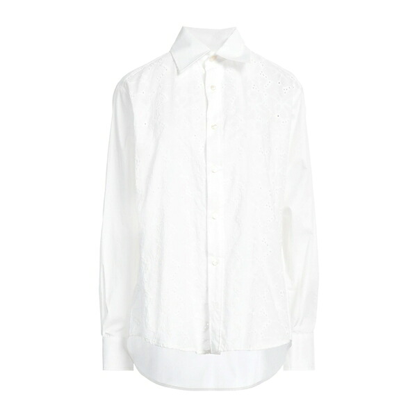 【送料無料】 バランタイン レディース シャツ トップス Shirts White｜asty 59,800円