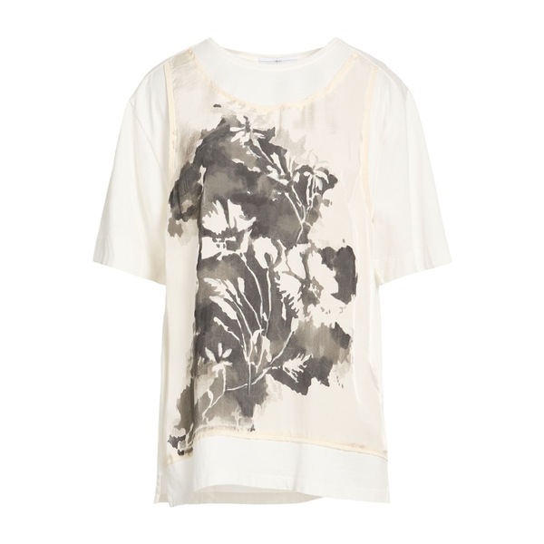 【貨物輸送無料】 御機嫌 レディース プルオーバー トップス T-shirts White