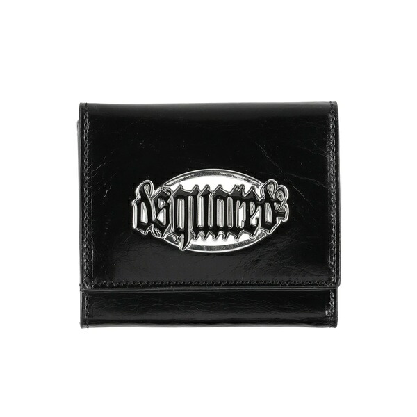 【貨物輸送無料】 ディースクエアード レディース 紙入れ 付属品 Wallets Black