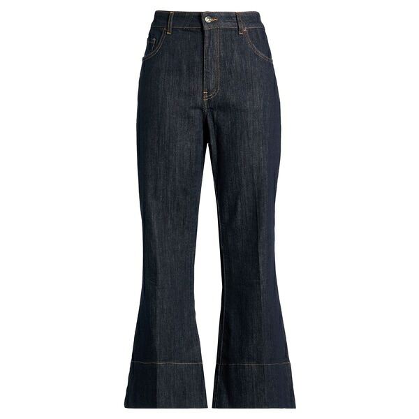 【送料無料】 カオス レディース デニムパンツ ボトムス Jeans Blue｜asty